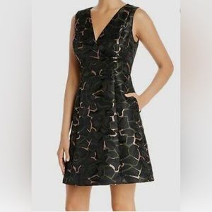 Emporio Armani Camo-Print Cocktail Women’s Dress Size 42
